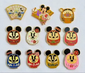 도쿄 디즈니 리조트 설날 핀 배지 1