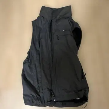 TOMMY HILFIGER 블랙 베스트 XL