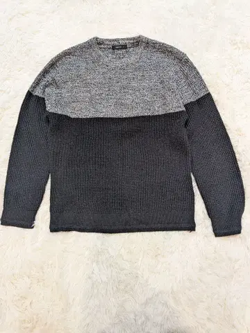 COMME CA ISM 그레이 계열 니트 스웨터 S 사이즈