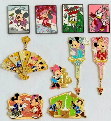 설날 디즈니 핀 배지 1