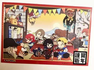 한정판 CAPCOM 2023년 캡콤 스토어 캡콤 연하장 엽서