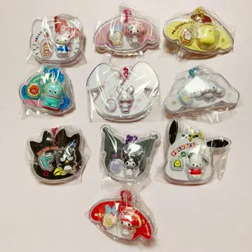 산리오 캐릭터즈 패키지 참 전 10종 컴프 세트