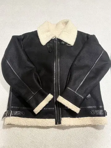 EMODA 무스탕 자켓 블랙