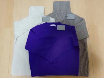 PRIORITY 긴팔 니트 스웨터