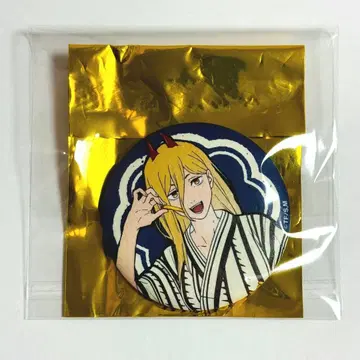 체인소 맨 파워 극락탕 트레이딩 화지풍 캔뱃지 RAKUSPA