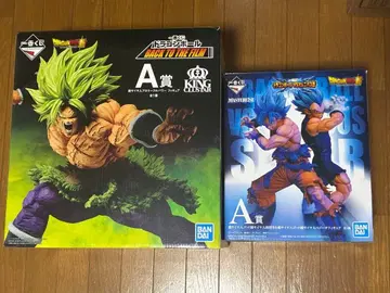 드래곤볼 제일복권 피규어 세트 A상 브로리 손오공&베지터