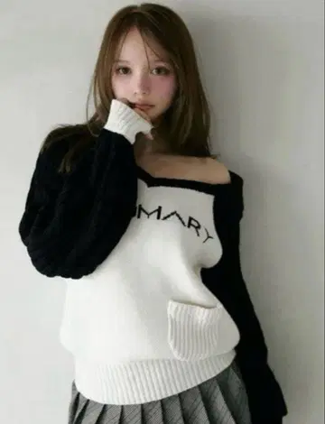 ANDMARY Marie knit tops black