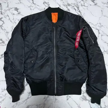 ALPHA 알파 MA-1 플라이트 자켓 XS 블랙