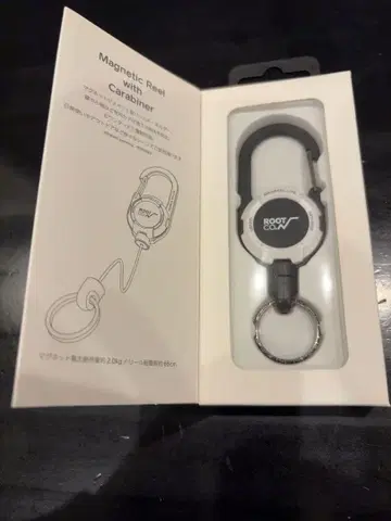 ROOT CO. MAGREEL LITE 카라비너 부착 낚시릴