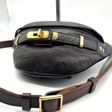 sita parantica 바디백 웨스트 파우치 가죽 브라운