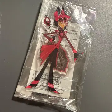 해즈빈 호텔에 오신 것을 환영합니다 스탠드 포함 아크릴 플레이트 알래스터