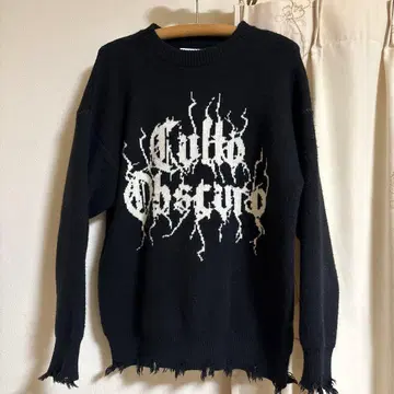 CHEN FACAI 데미지 스웨터