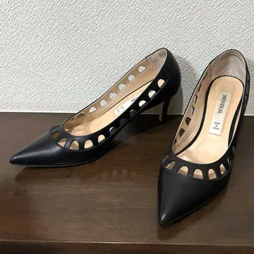 INDIVIDUAL 스틸레토 컷워크 펌프스 하이힐