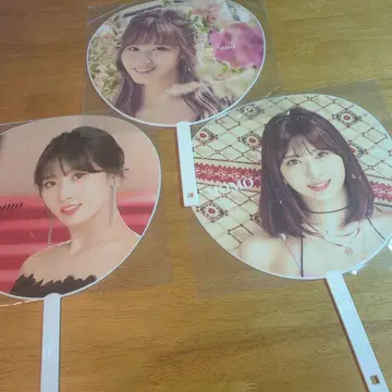 TWICE 미개봉 새상품 사나 모모 부채 3개 세트