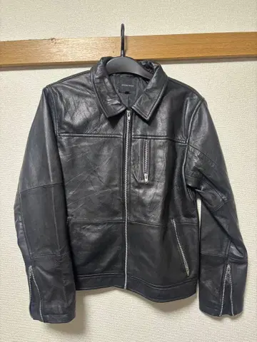 JIGGY'S SHOP 블랙 가죽 자켓 L