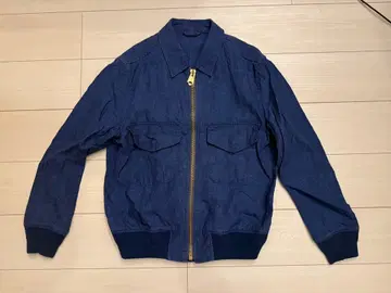 네이비 집업 자켓