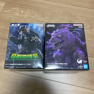 가메라 대괴수 공중결전 괴수포효격 고질라-1.0 진좌수 오라 피규어