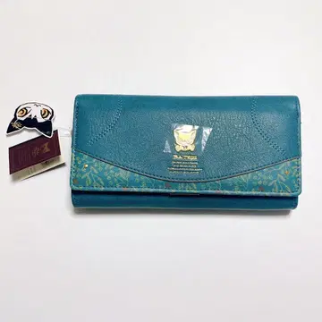 터콰이즈 장지갑 엘레강트 꽃무늬 베베다얀