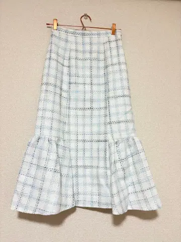 마리에르 카세트 x 소다 마리에 콜라보 트위드 스커트 5호