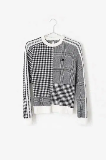 adidas 아디다스 골프 의류 여성용 체크 무늬 스웨터/니트