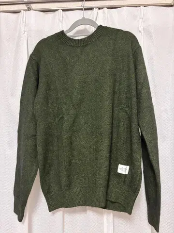 미사용 새상품 THE CRIMIE 그린 스웨터 정가 34,100엔