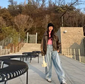 adidas 데님 팬츠 25