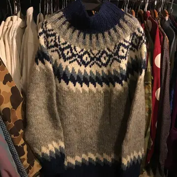 l.l.bean 엘엘빈 노르딕 무늬 스웨터 hilda