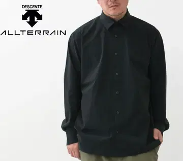 DESCENTE ALLTERRAIN 블랙 긴팔 셔츠