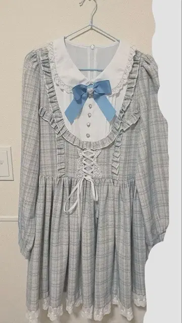 여성용 원피스 그린 양산 유니폼