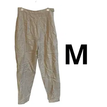 LANA 크림색 캐주얼 팬츠 M 사이즈