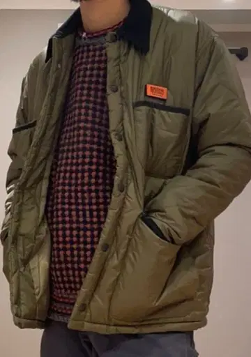 [ 미사용 새상품 ] UNIVERSAL OVERALL / 별주 퀼팅 자켓