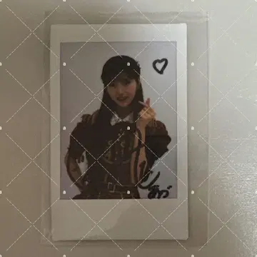 AKB48 무도관 복권 야기 아즈키 사인 폴라로이드