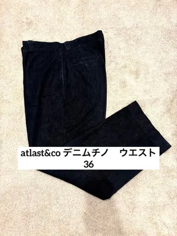 atlast&co 데님 치노 허리 36