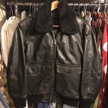 jun a-2 archive 가죽 자켓 플라이트 자켓 준