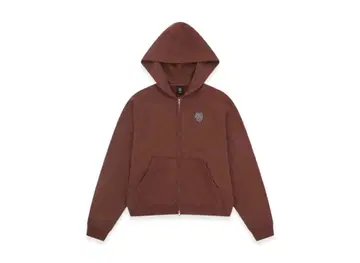 Girls Don't Cry 집업 후드티 브라운