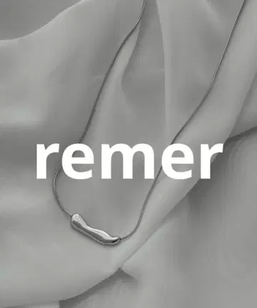 remer 루즈 내추럴 목걸이