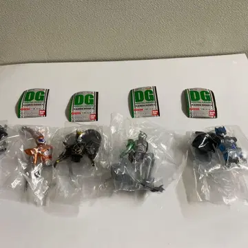 디지털 그레이드 DG 가면라이더 3종, 총 4가지 반다이