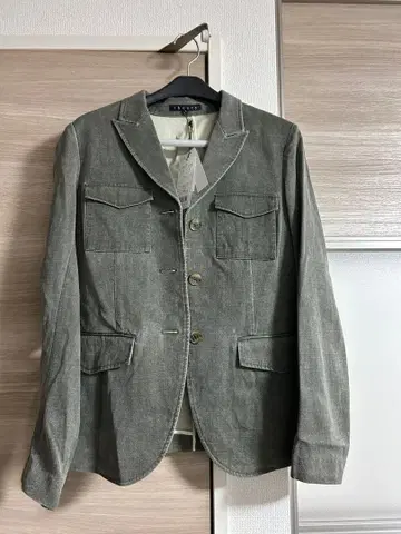 theory 그레이 데님 테일러드 자켓 사이즈 2