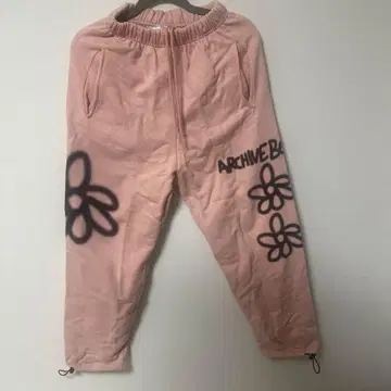 939 플라워 프린트 조거 팬츠 S