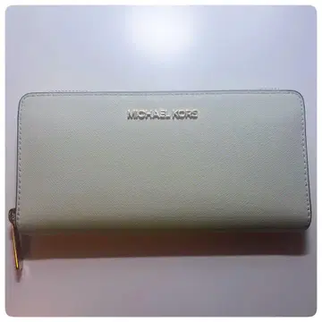 MICHAEL KORS 장지갑 라이트 그린