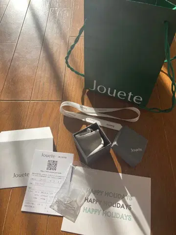 Jouete 목걸이 그레이 기프트 박스 포함