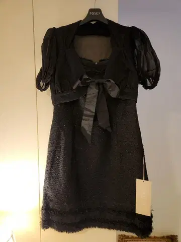 FOXEY 블랙 볼레로