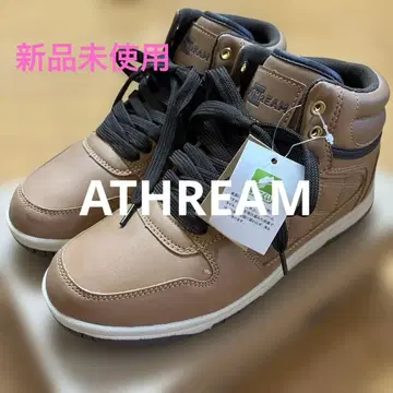 미사용 새상품 ATHREAM 내수성 하이컷 스니커즈