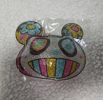 신상 (신색) 무라카미 다카시 큐빅 팬더 키링 카이카이키키