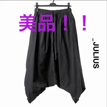 새상품급 율리우스 21FW 사루엘 팬츠 드로우 스트링 부착