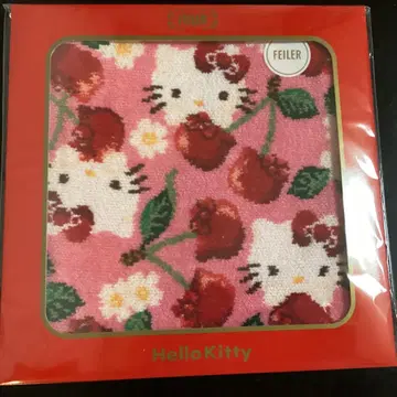FEILER 페이러 손수건 헬로키티 체리
