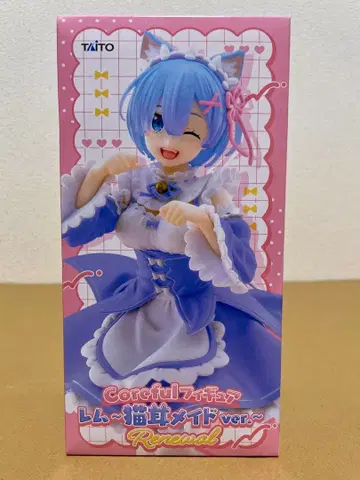 Coreful 피규어 리제로 렘 고양이 귀 메이드ver. Renewal