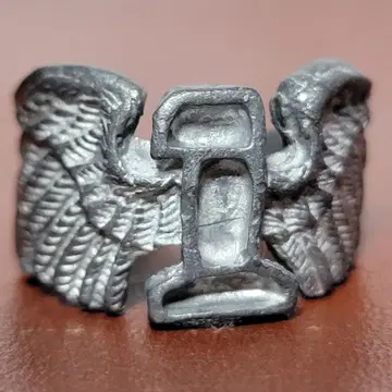 빈티지 멕시칸 반지 바이커 반지 1과 윙