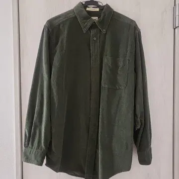 L.L.Bean 올리브 그린 셔츠 S-REG 일본 사이즈 M