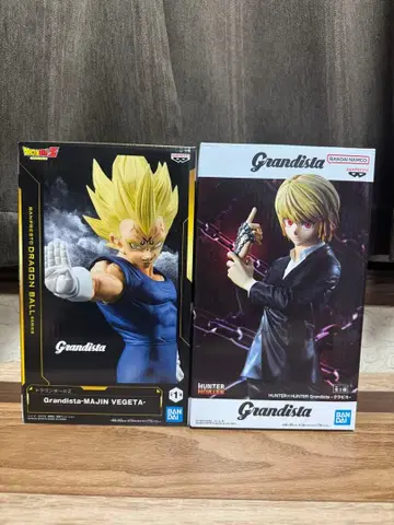 Grandista 마인 베지터 크라피카 피규어 2종 세트